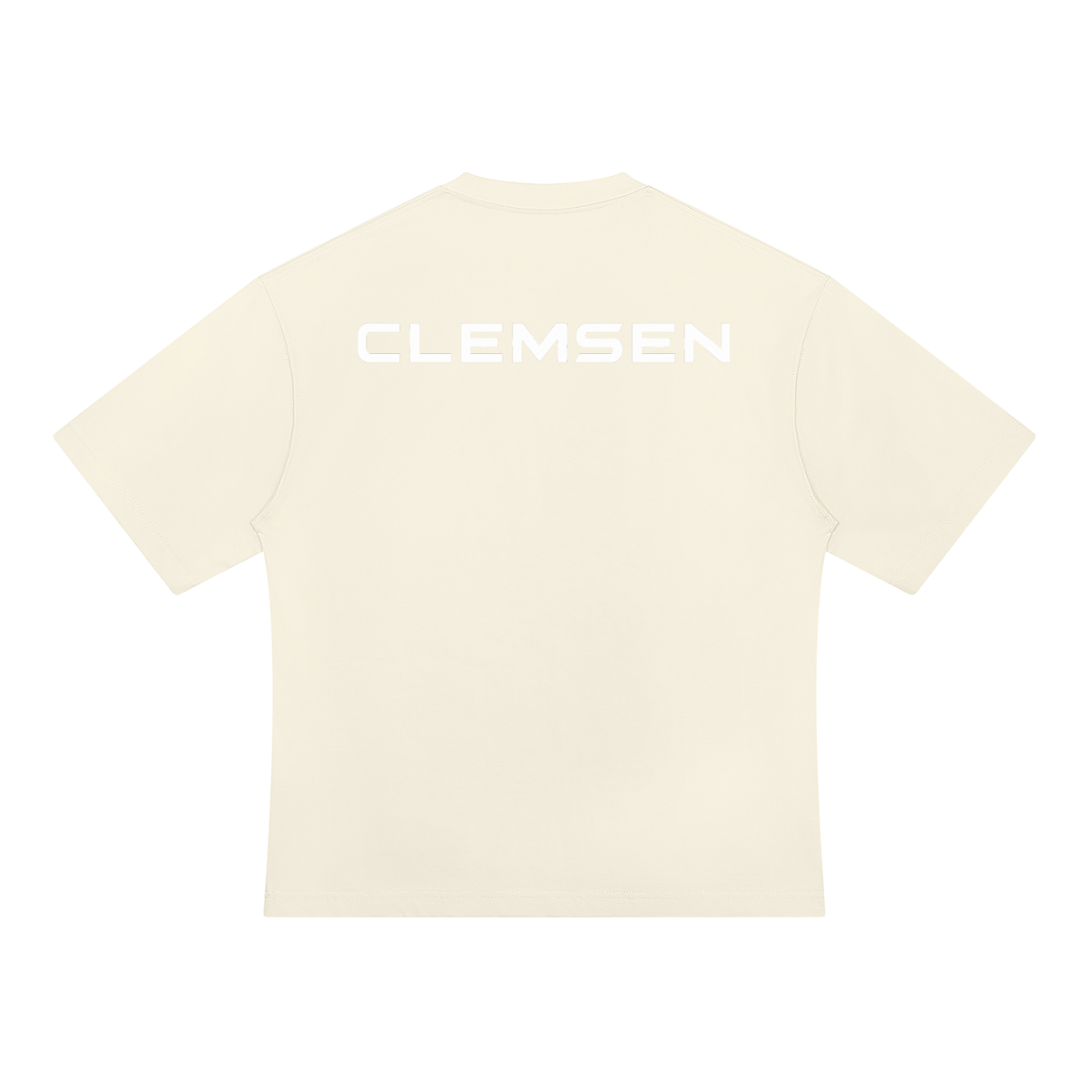 CLEMSEN Signature Heavyweight Oversized Tee – product view 4
